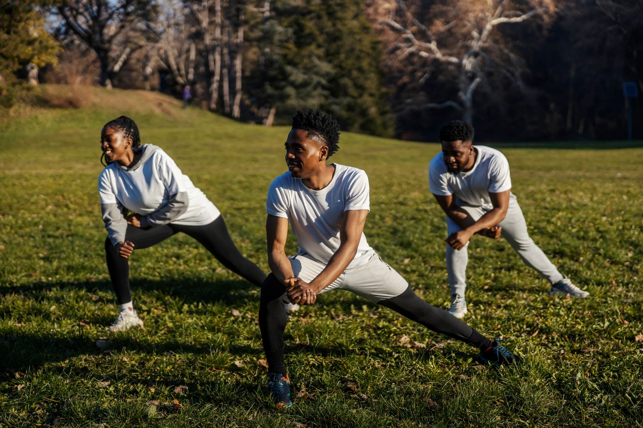 Fitness trainer team