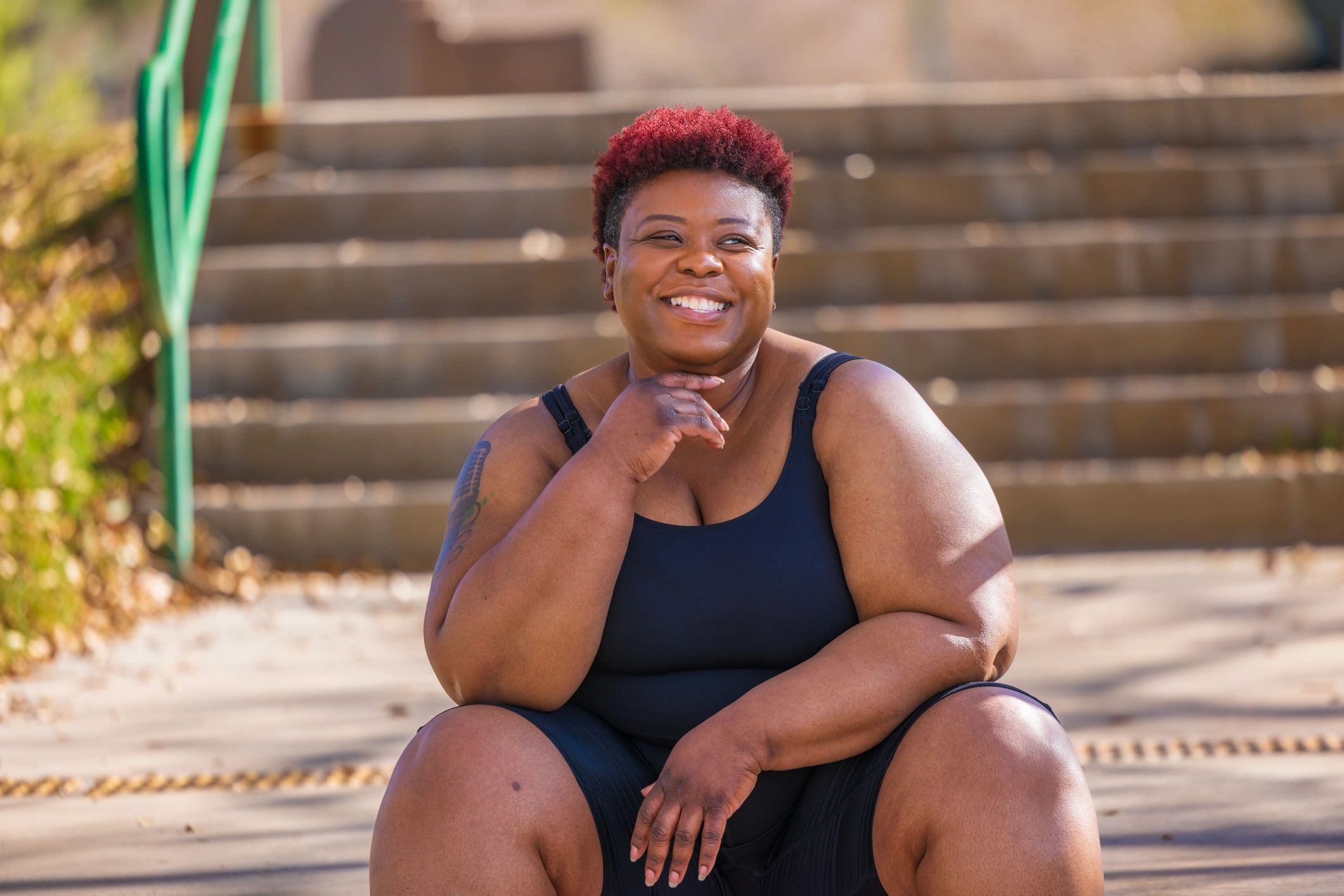 Happy CrossFit athlete testimonial